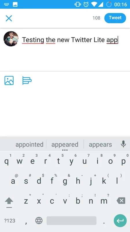 Twitter Lite — screenshot 4